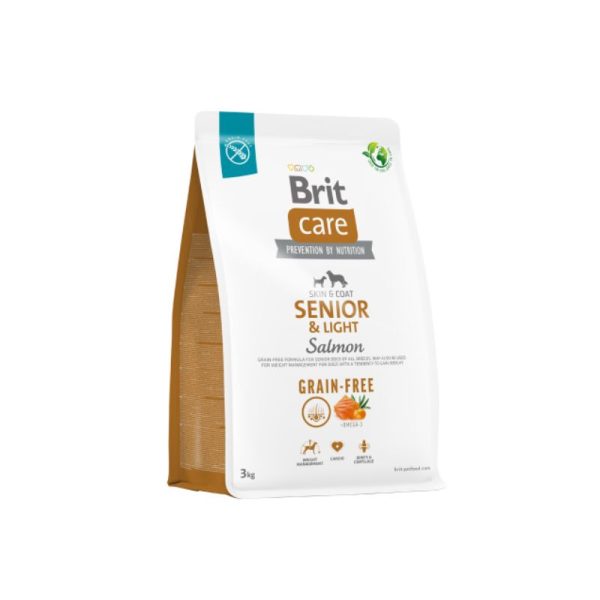 Brit Care Senior Light es una fórmula hipoalergénica libre de granos para perros adultos mayores de todas las razas (desde los 7 años de vida). También puede ser usado para el tratamiento de perros con tendencia a ganar peso. Fórmula hipoalergénica libre de granos para perros adultos mayores de todas las razas (desde los 7 años de vida). También puede ser usado para el tratamiento de perros con tendencia a ganar peso.