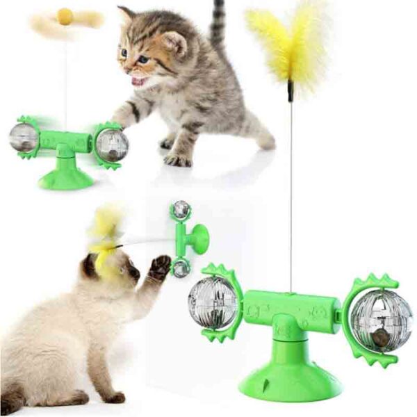 Juguetes para Gatos con Movimiento es la solución ideal para mantener a tu felino entretenido y activo. Este innovador juguete está diseñado para captar la atención de tu gato a través de su movimiento giratorio y la atracción del catnip. Con su diseño interactivo, proporciona una experiencia de juego estimulante que fomenta tanto la actividad física como la mental, asegurando que tu gato se mantenga feliz y saludable.