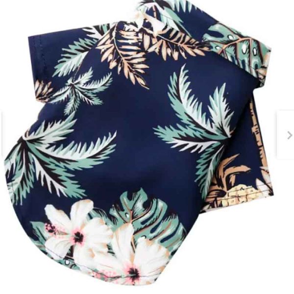 Guayabera Perro Azul con Palmera es una prenda diseñada para combinar el encanto clásico de la guayabera con un toque fresco y divertido. Esta guayabera no solo garantiza que tu perro luzca a la moda, sino que también le brinda comodidad y libertad de movimiento durante sus paseos diarios o eventos especiales. Con tres tallas disponibles - L, XL y XXL