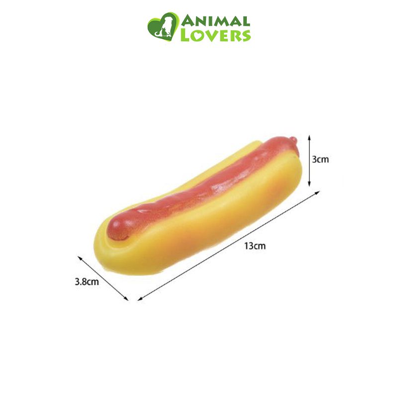 Mordedor de Perro Hot Dog 13 cm