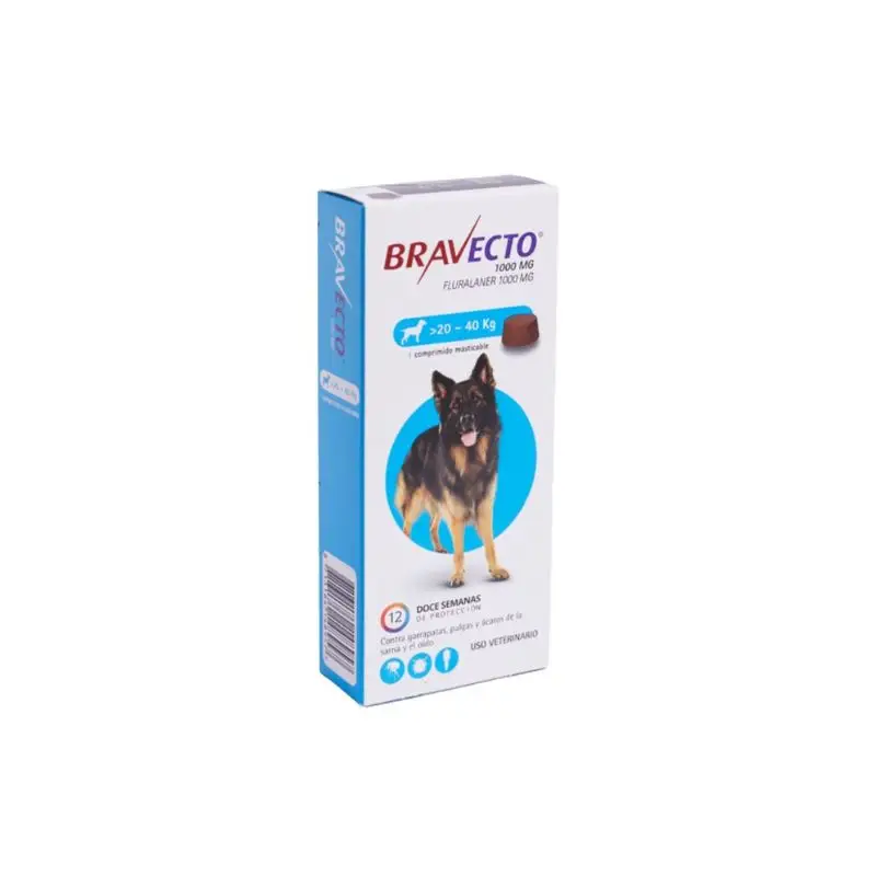 Bravecto Perro 20 a 40 KG