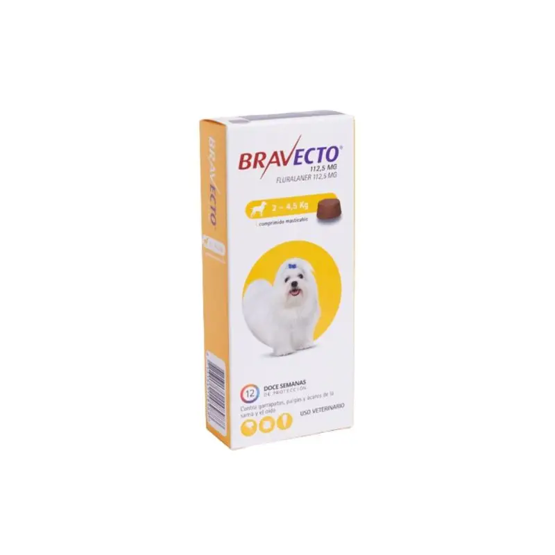 Bravecto para Perros 2 a 4,5 KG