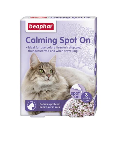 Calming Gatos Spot On Caja 3 Pipetas