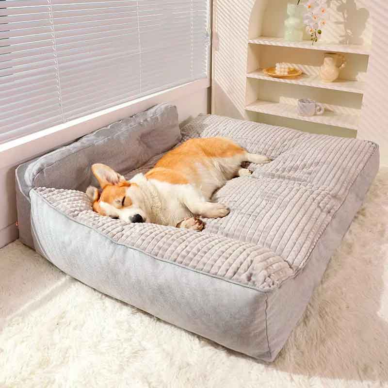 Cama Perro Grande Lavable estilo Sofa Talla L