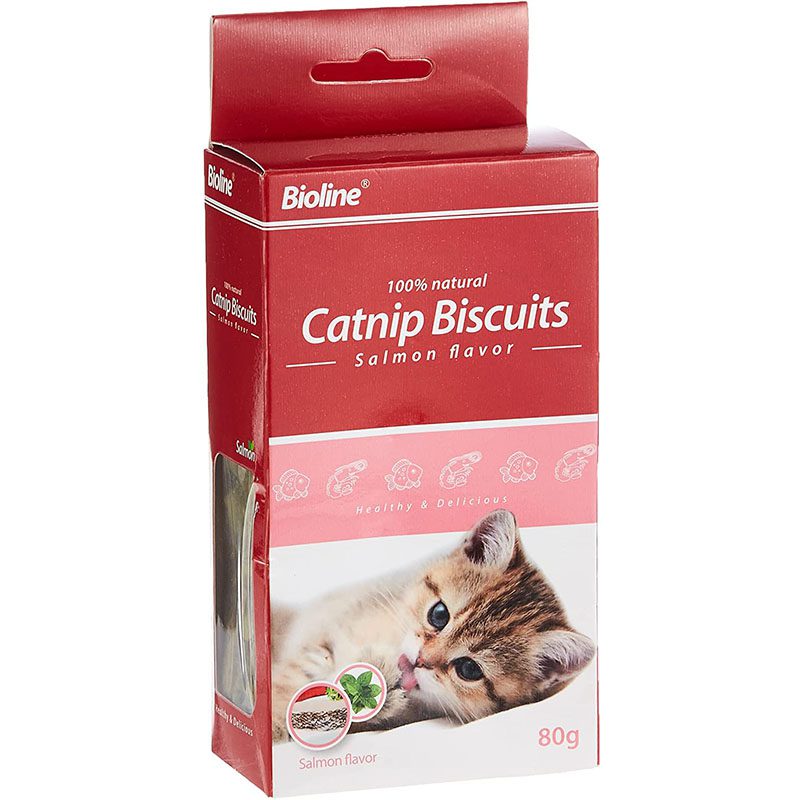 Bioline Catnip Biscuits Salmón