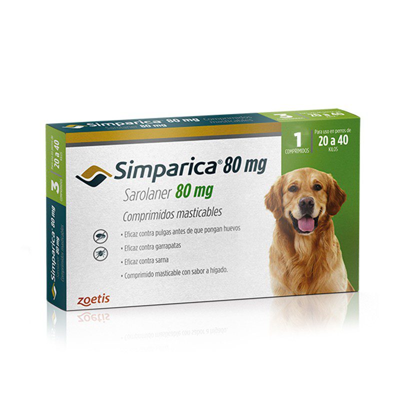 Simparica 20 a 40 KG 1 Comp