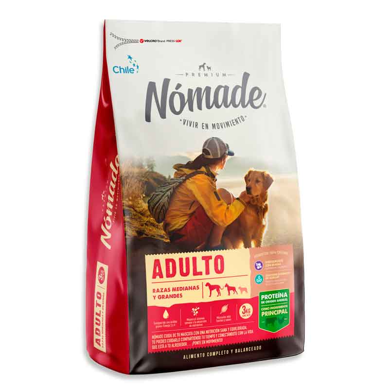 Nomade Adulto 20 KG Raza Mediana y Grande