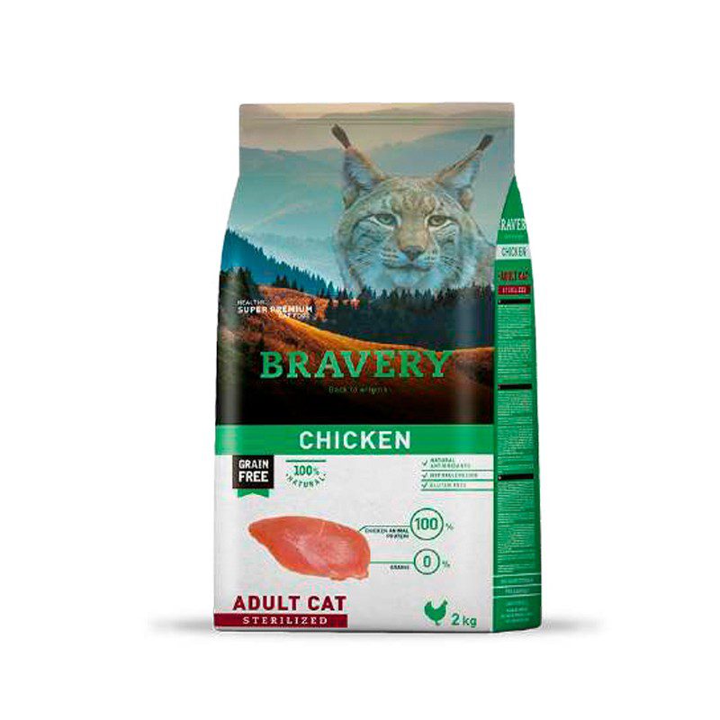 BRAVERY CHICKEN ADULT-CAT STERILIZED