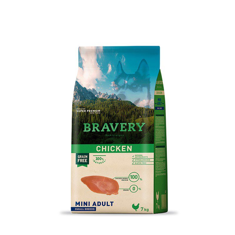 BRAVERY CHICKEN MINI ADULT SMALL BREEDS