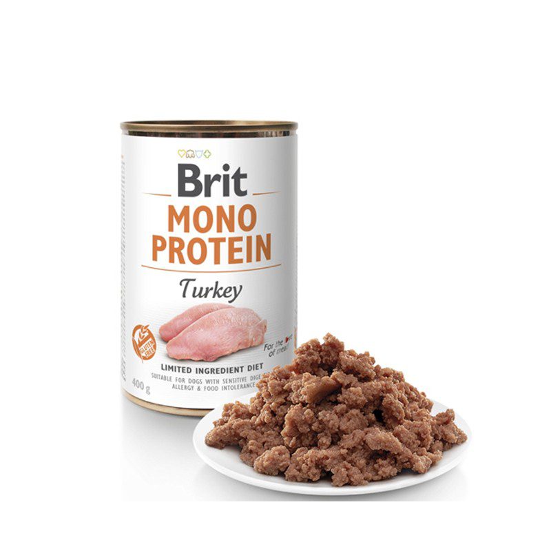 Brit Care Mono Protein Lata Pavo