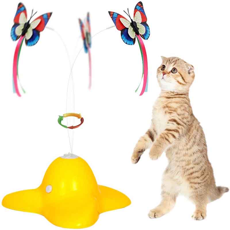 Juego Interactivo Gatos Mariposa 360