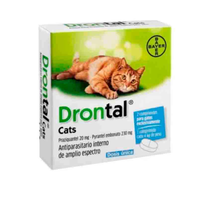 Drontal Gatos Antiparasitario Interno