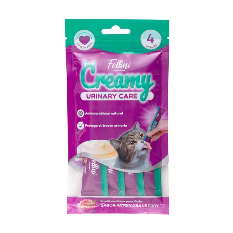 Snack para gatos Fellini Cremy Urinary Care