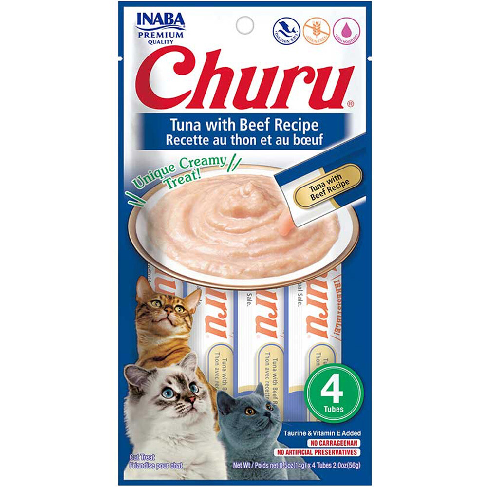 Churu gatos Atun con carne 56 grs.