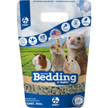 Sustrato Papel mascotas My Pet Bedding 4 lts.