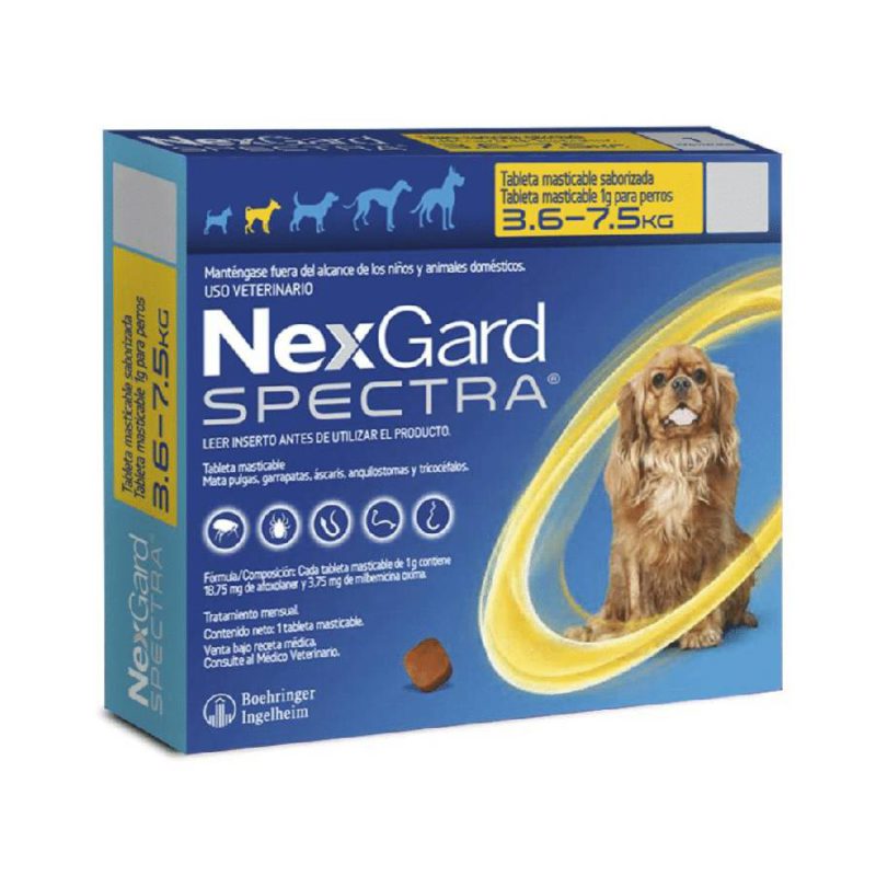 NexGard Spectra 3.6-7.5 KG