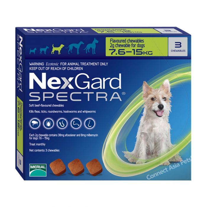 NexGard Spectra 7.6-15 KG x3