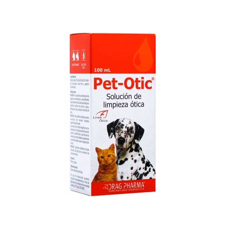 PET OTIC Solución Ótica