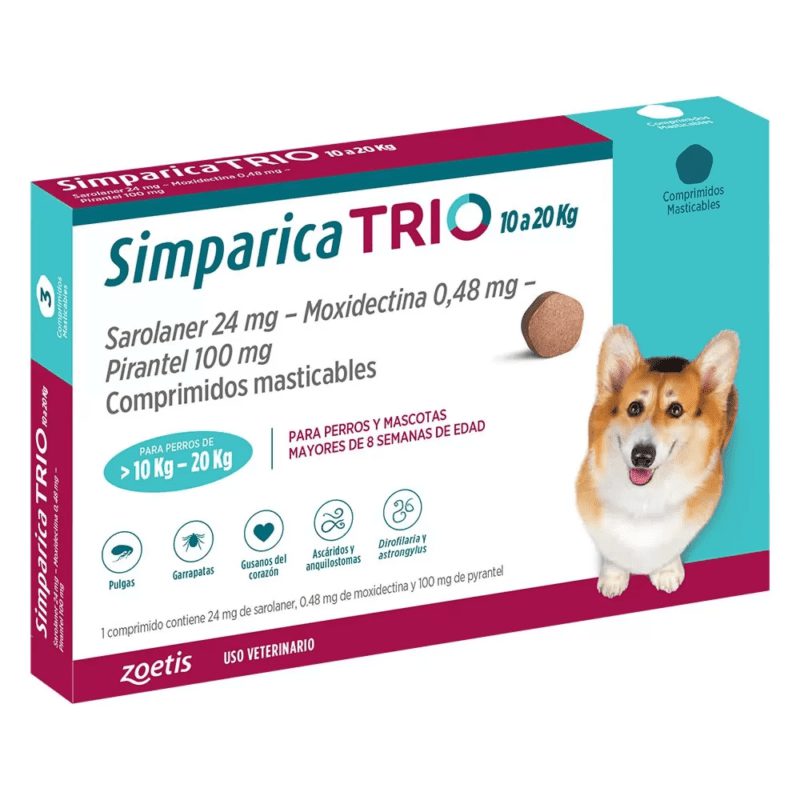 Simparica Trio 10-20 KG